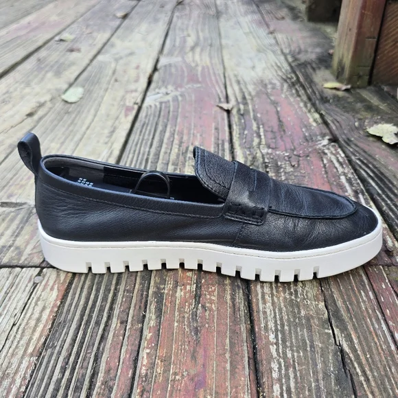 Vionic Womens Uptown Black Leather Loafer, Slip-on, Sz 10 Wide - Picture 7 of 12